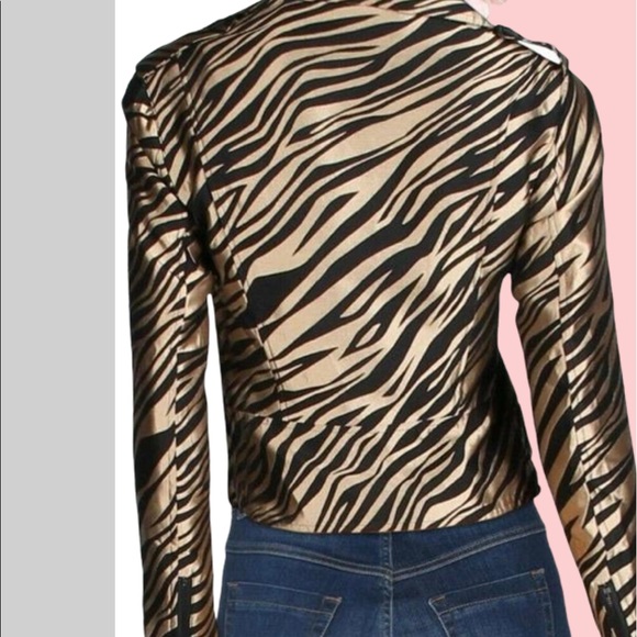 Anne Klein Animal Print Jacket - Picture 3 of 8